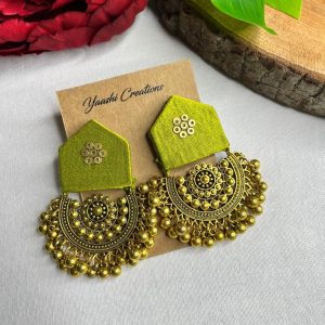 Fabric Earrings